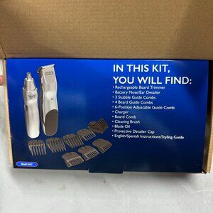 Wahl Groomsman Rechargeable Beard Trimmer Kit